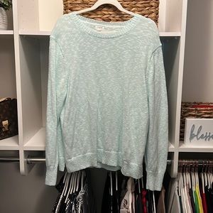J Crew Marled Crewneck Spring Sweater